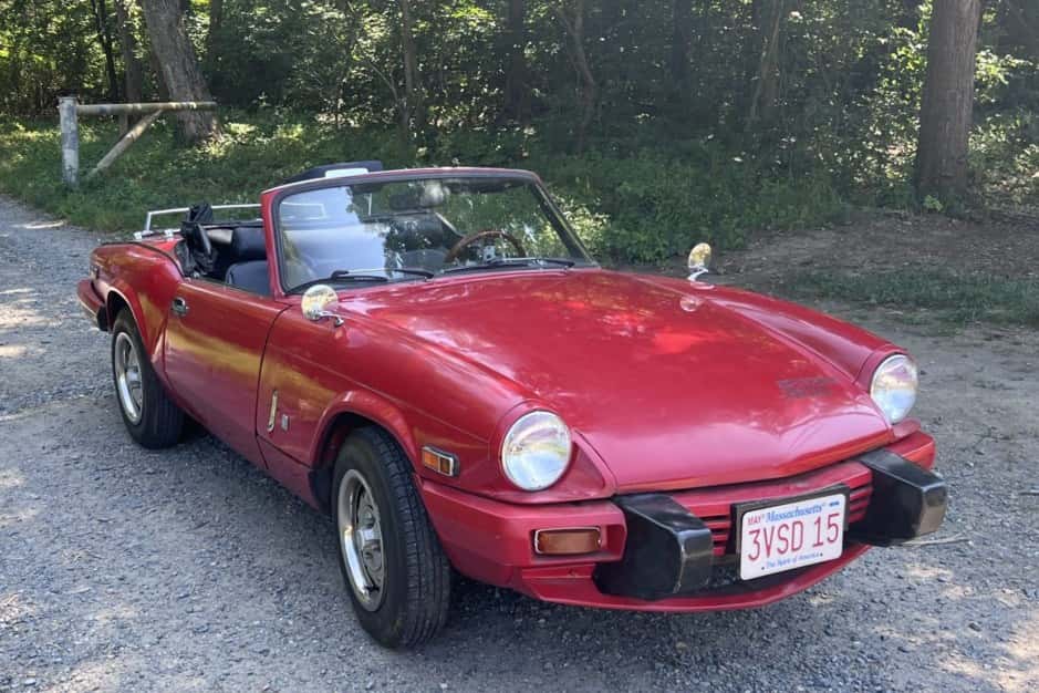 1980 Triumph Spitfire sold for $3,700