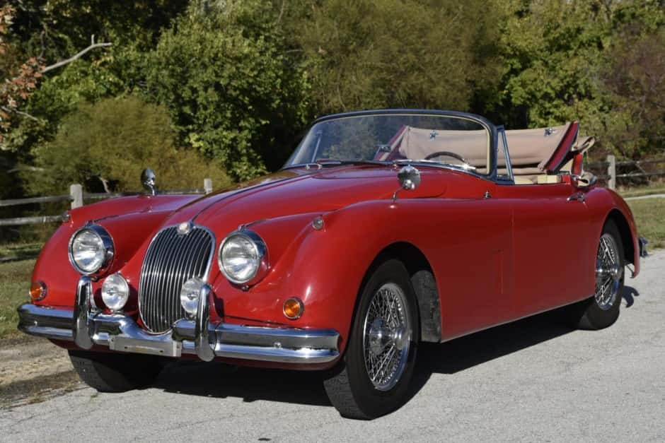 1959 Jaguar XK150 sold for $61,000