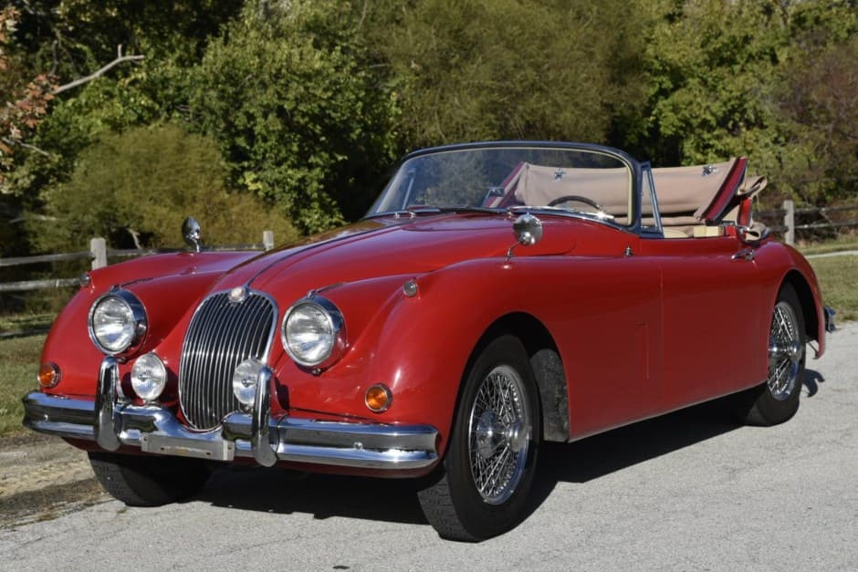 1959 Jaguar XK150 sold for $61,000