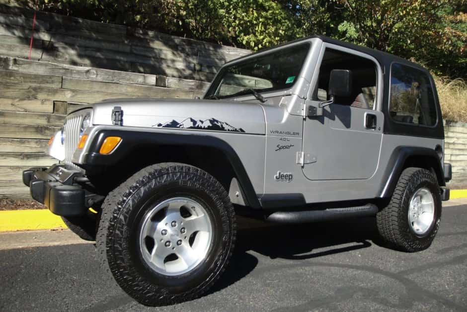 2000 Jeep Wrangler TJ (1997-2006) sold for $14,500