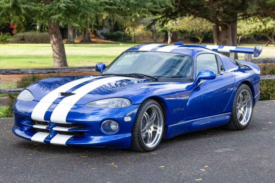1996 Dodge Viper SR II (1996-2002) sold for $59,600