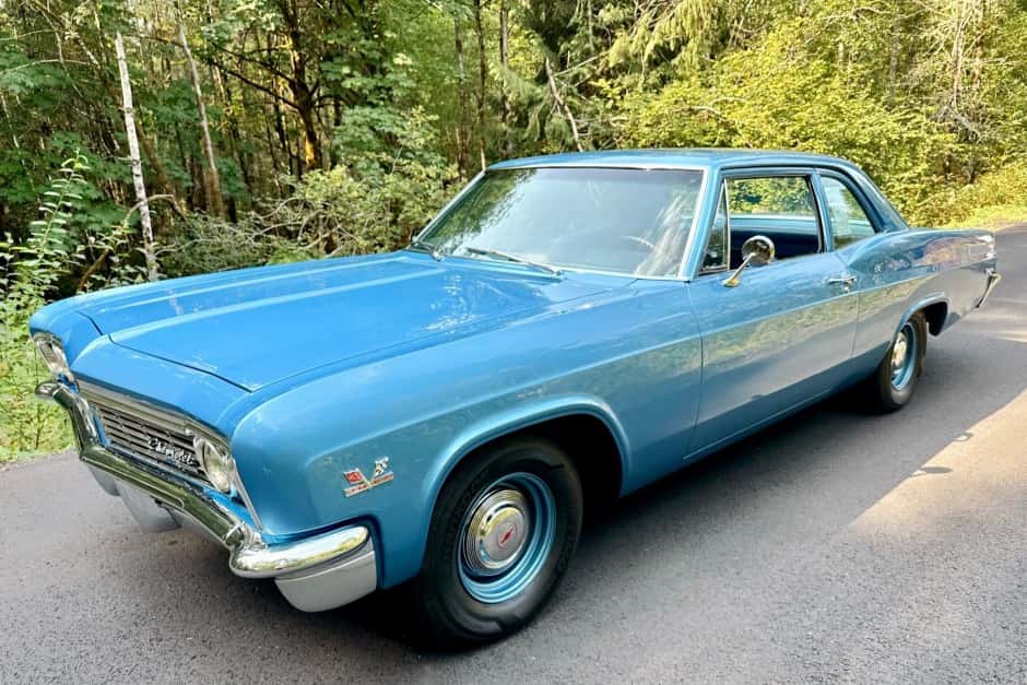 1966 Chevrolet Biscayne sold for $32,000