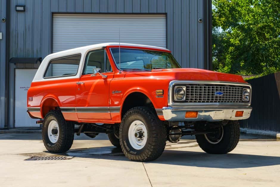 1971 Chevrolet K5 Blazer 1969-1972 sold for $87,000
