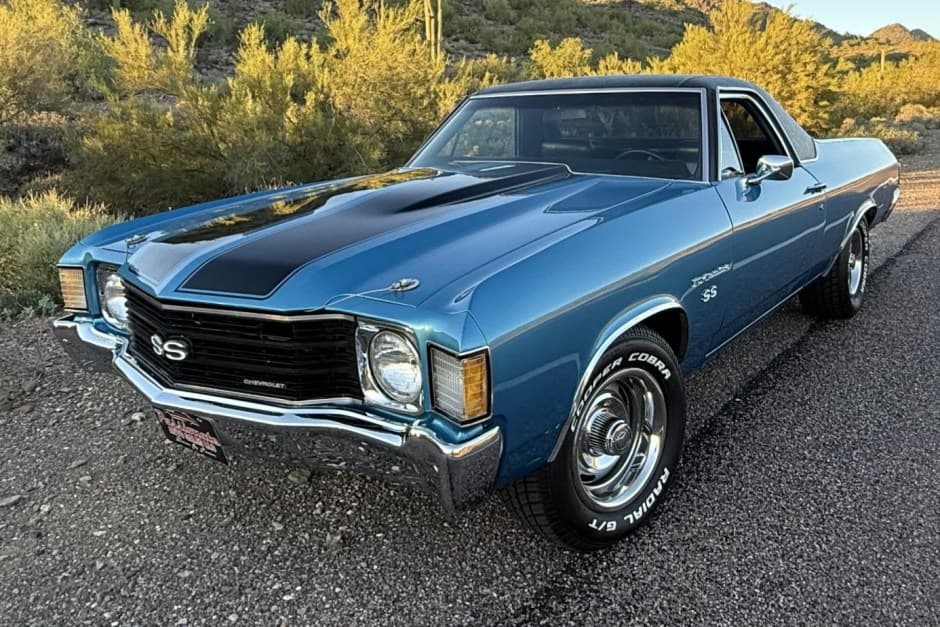 1972 Chevrolet El Camino sold for $36,750