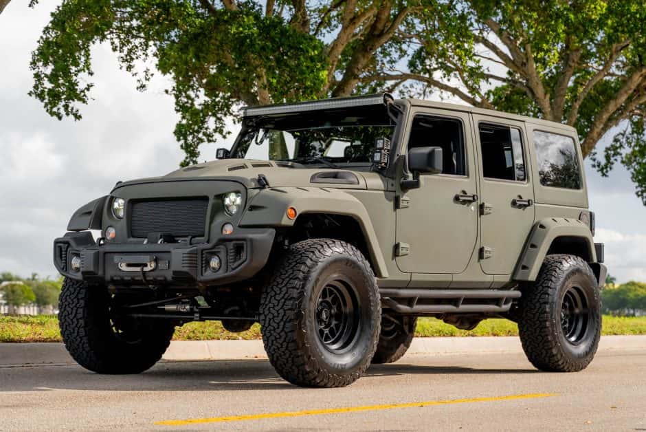 2018 Jeep Wrangler JK (2007-2018) sold for $25,500