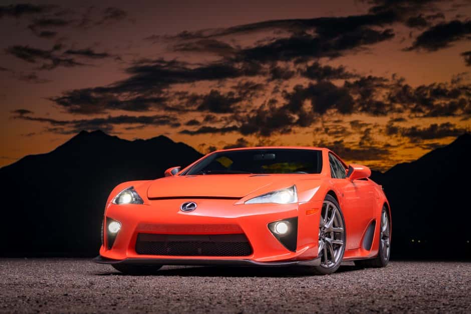 2012 Lexus LFA sold for $676,000
