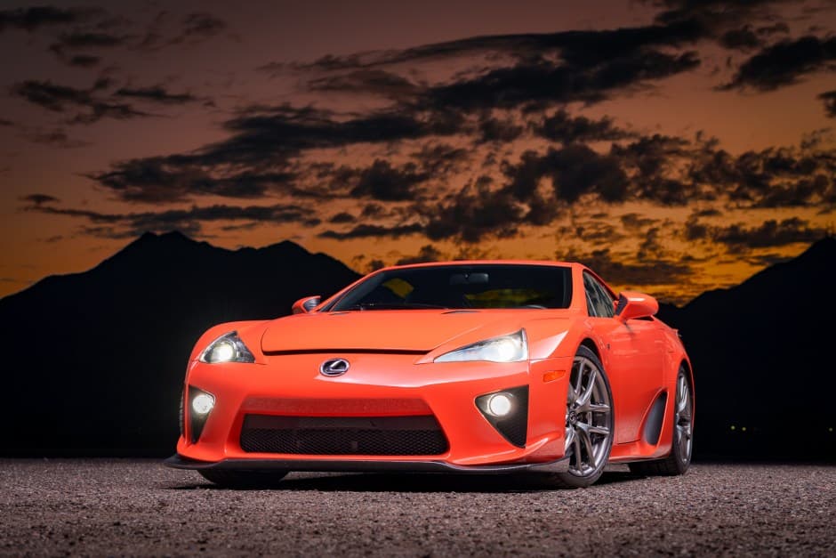 2012 Lexus LFA sold for $676,000