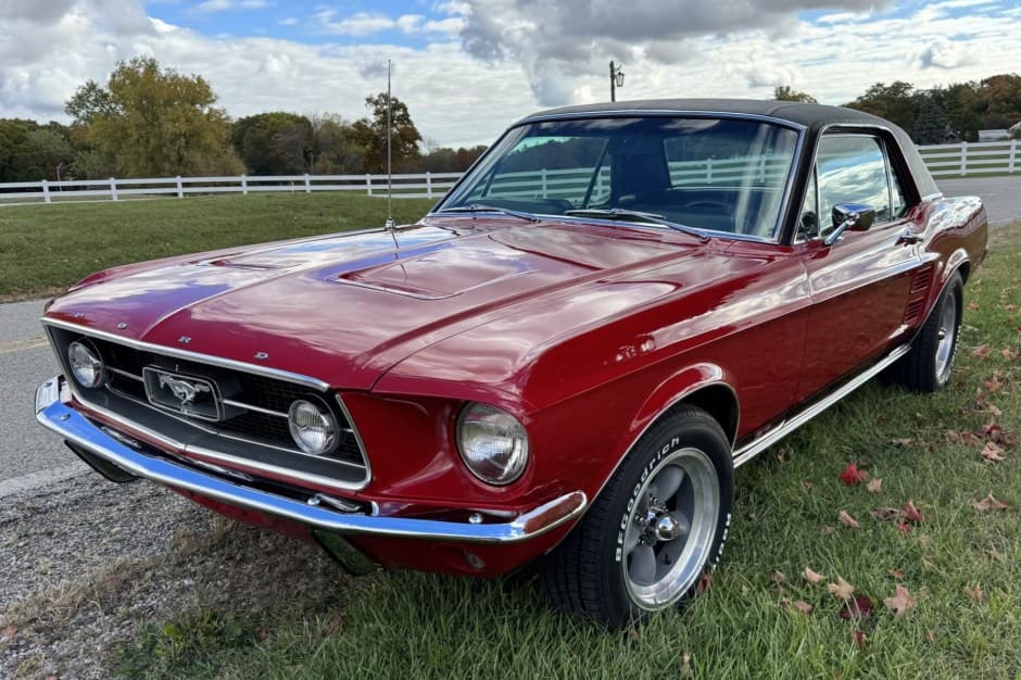 1967 Ford Mustang 1967-1968 sold for $24,000