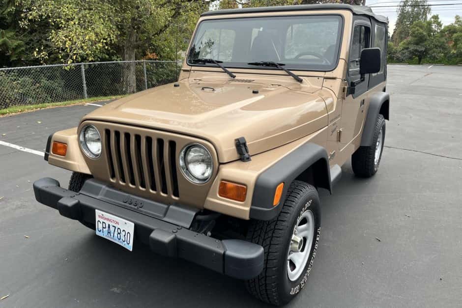 1999 Jeep Wrangler TJ (1997-2006) sold for $12,750
