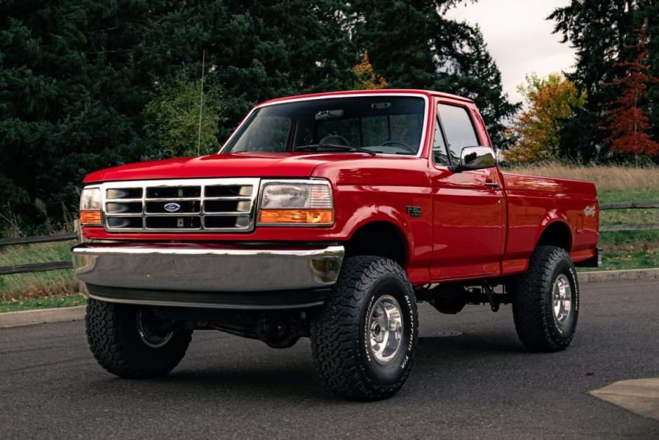 1995 Ford F-Series 1992-1997 sold for $46,500