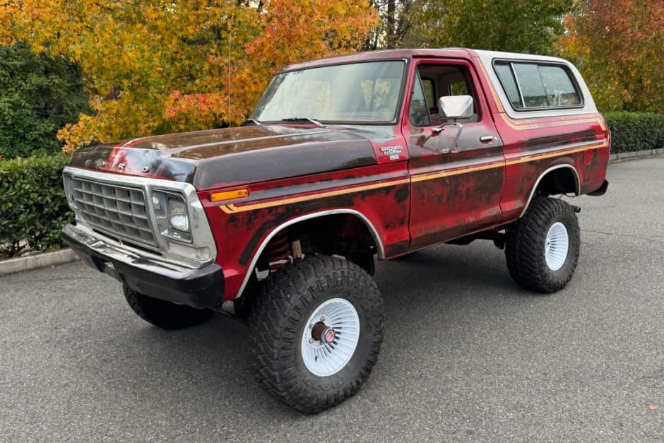 1978 Ford Bronco 2nd Generation 1978-1979 sold for $15,751