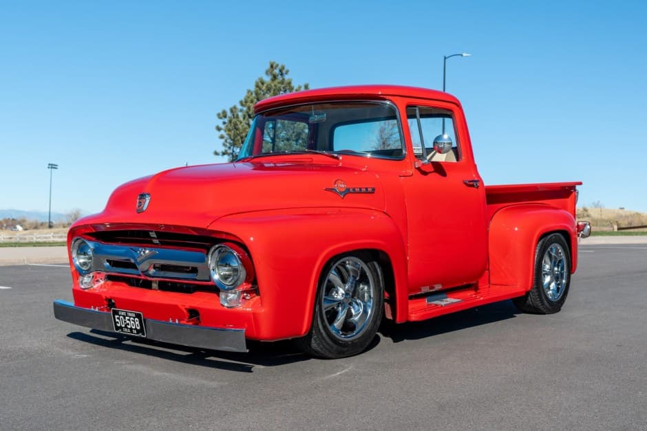 1956 Ford F-Series 1953-1956 sold for $57,500