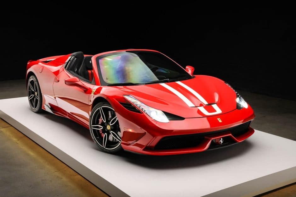 2015 Ferrari 458 sold for $1,525,000