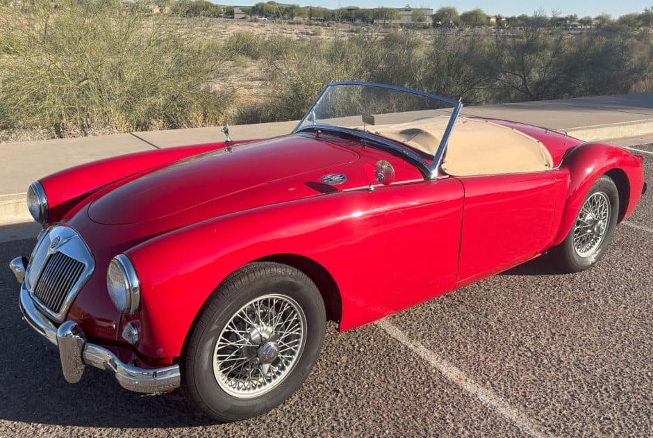 1958 MG MGA sold for $12,250