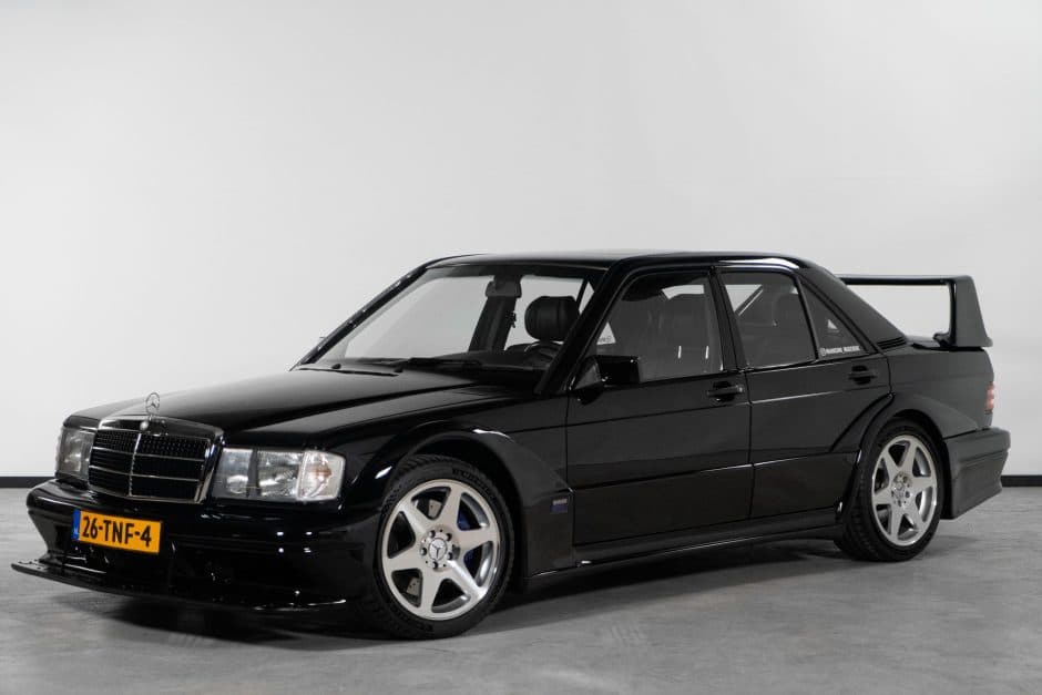 1986 Mercedes-Benz W201 190 sold for $0