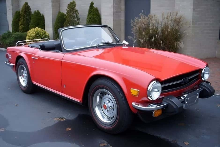 1976 Triumph TR6 sold for $25,000