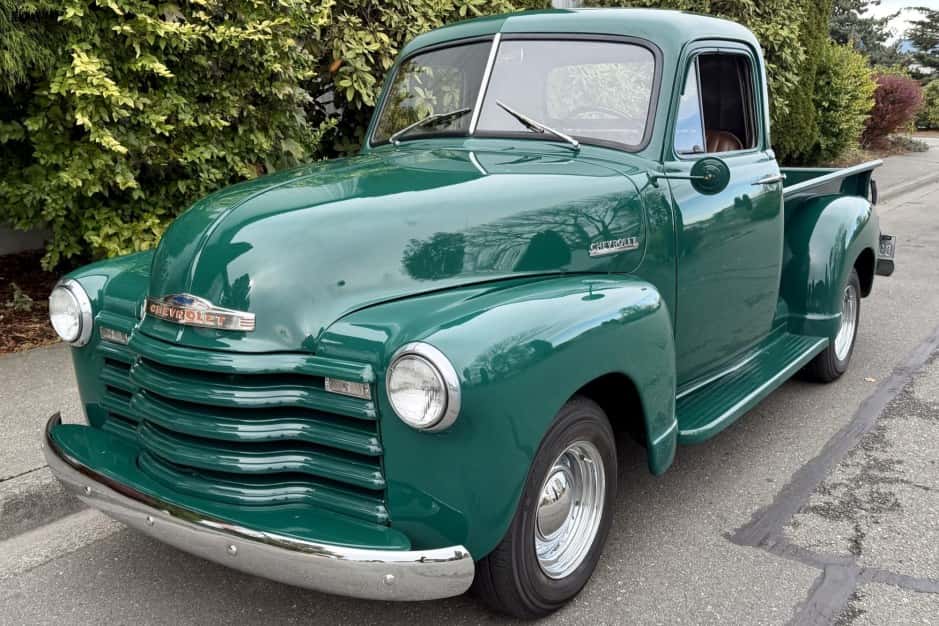 1952 Chevrolet Advance Design Pickup (1947-1955) sold for $36,000