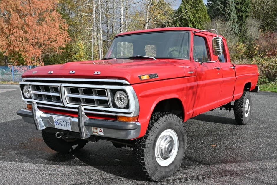 1972 Ford F-Series 1967-1972 sold for $45,000