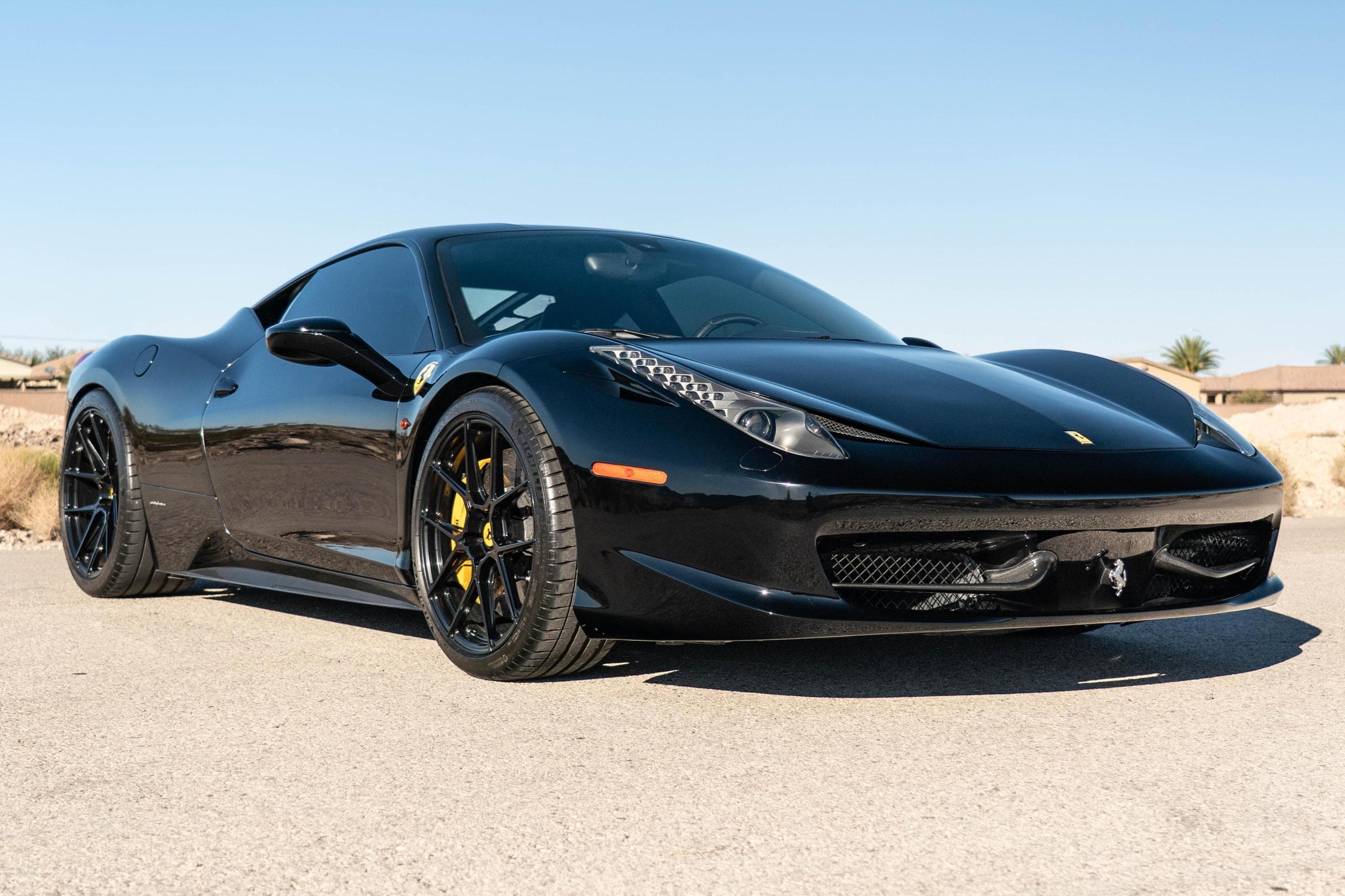 2010 Ferrari 458 sold for $136,500
