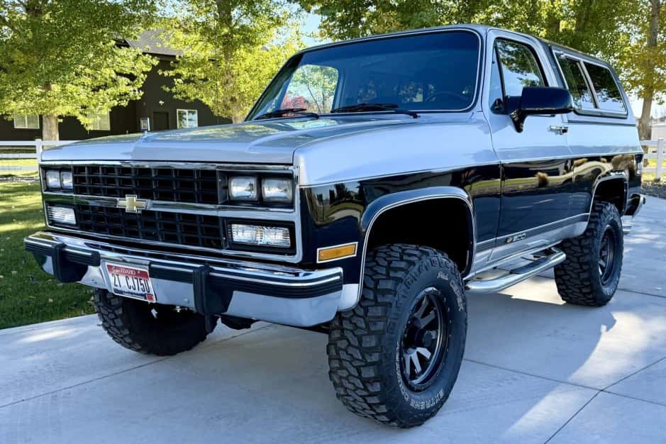 1991 Chevrolet K5 Blazer 1973-1991 sold for $33,000