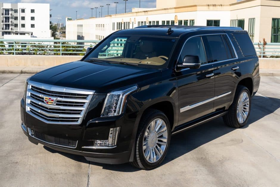 2017 Cadillac Escalade K2XL (2015-2020) sold for $54,500