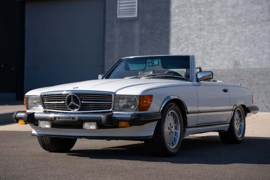 1986 Mercedes-Benz R107 SL sold for $28,500