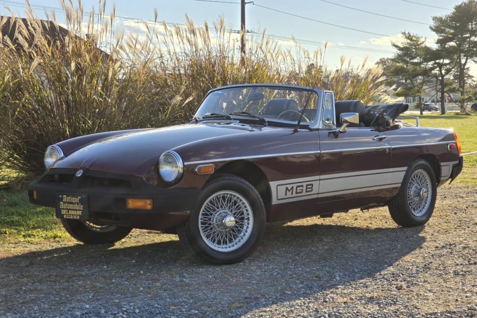 1980 MG MGB sold for $4,750