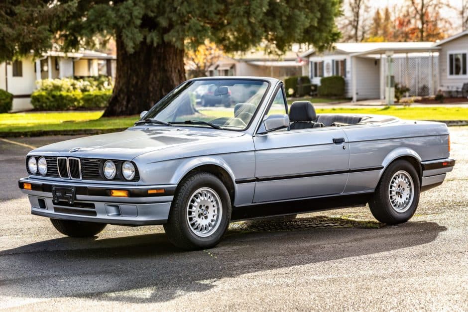 1992 BMW E30 3-Series Convertible sold for $14,500
