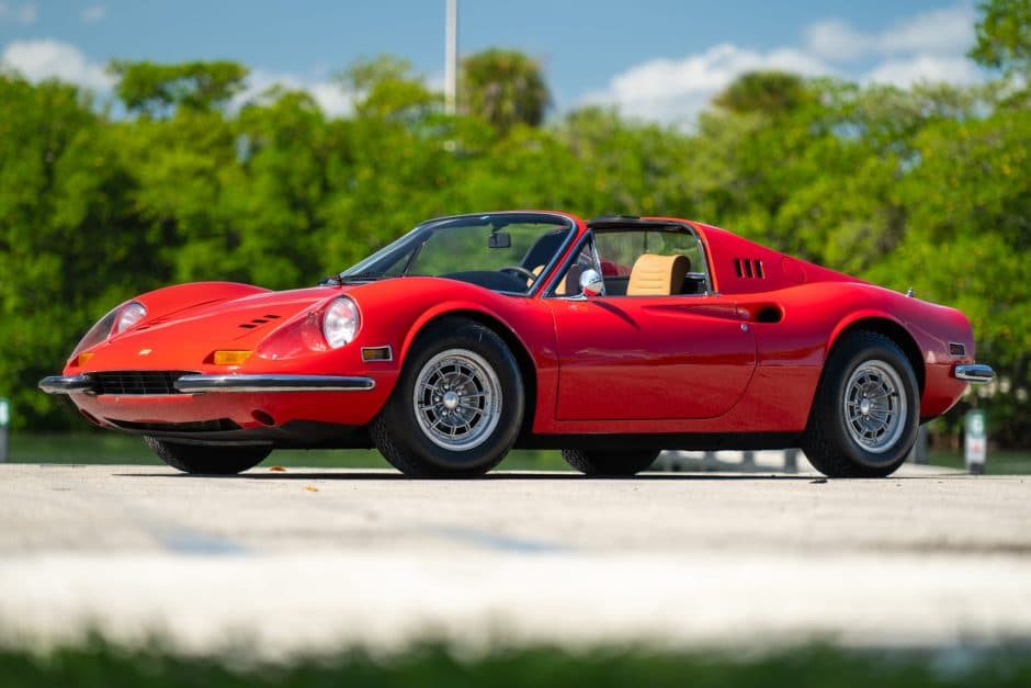 1974 Ferrari Dino sold for $472,000