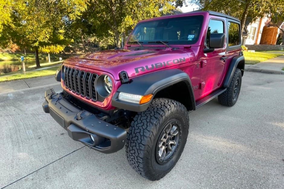 2024 Jeep Wrangler JL (2018+) sold for $37,000