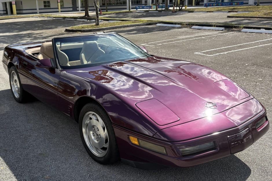 1995 Chevrolet Corvette C4 Convertible (1992-1996) sold for $15,200