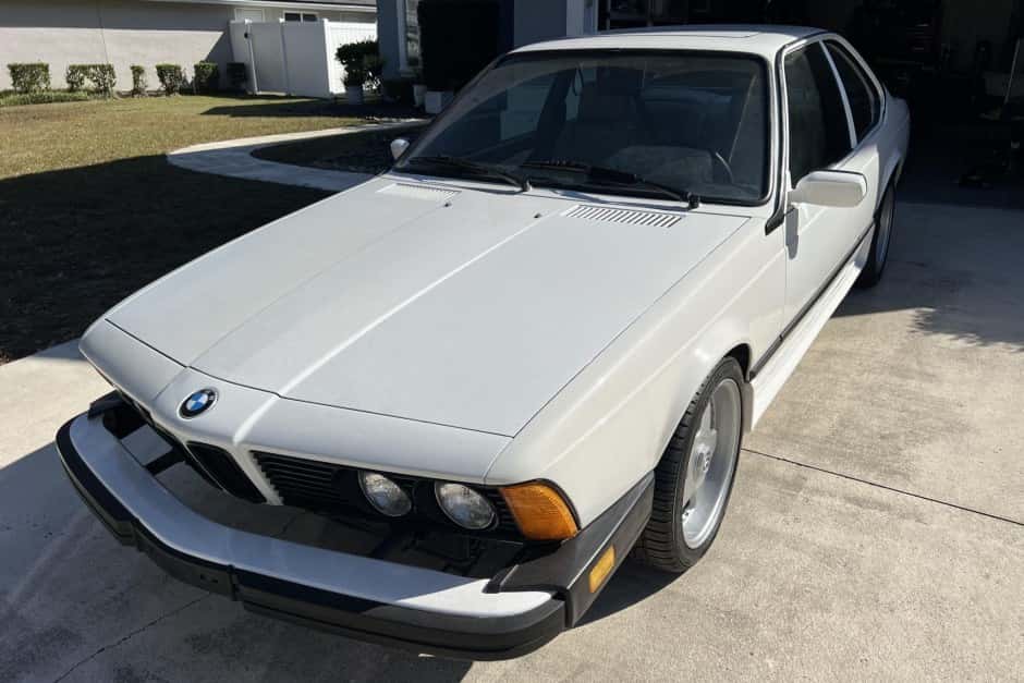 1986 BMW E24 6-Series sold for $6,500