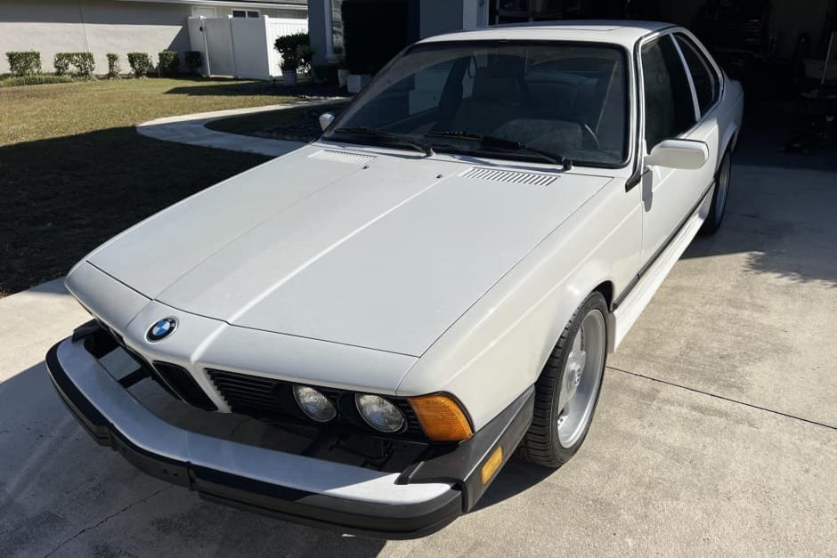 1986 BMW E24 6-Series sold for $6,500