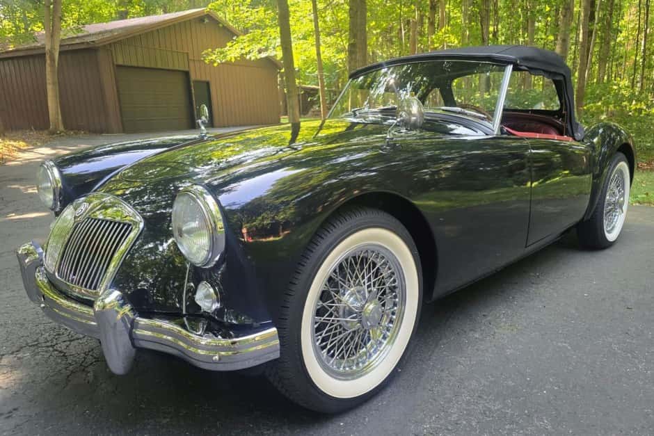 1956 MG MGA sold for $27,000