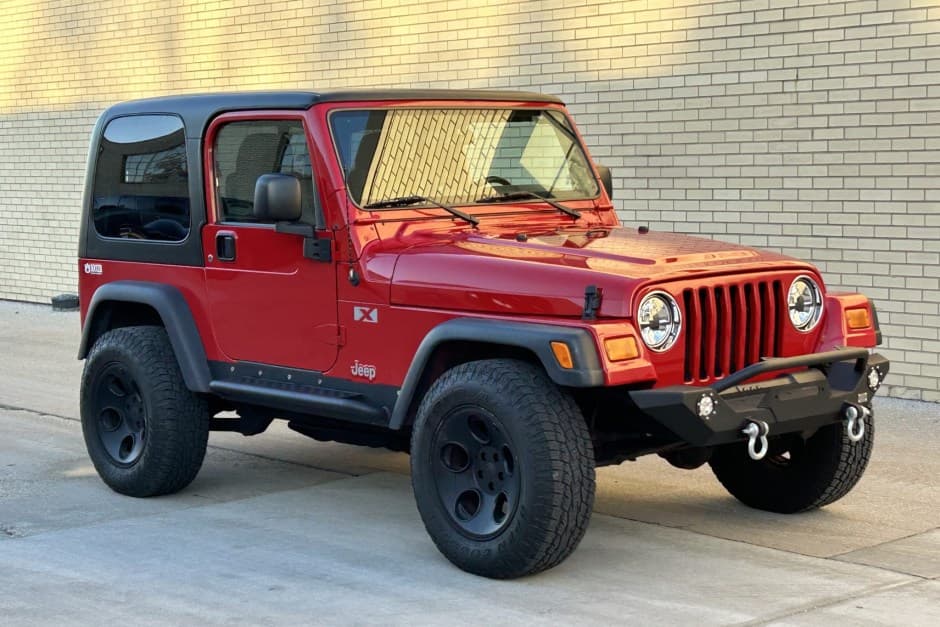 2004 Jeep Wrangler TJ (1997-2006) sold for $13,450