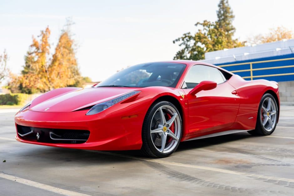 2011 Ferrari 458 sold for $140,600