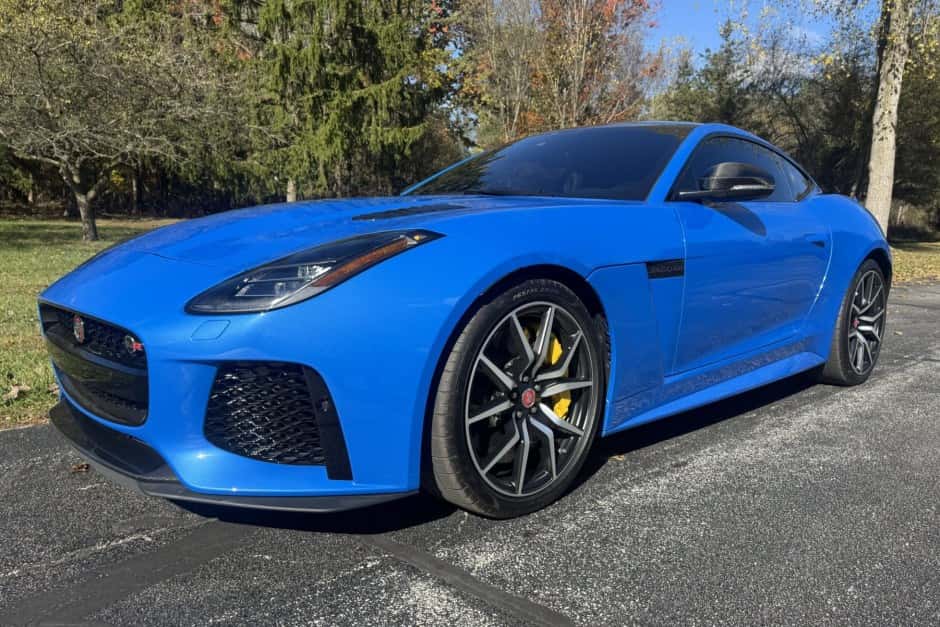 2018 Jaguar F-Type sold for $78,600