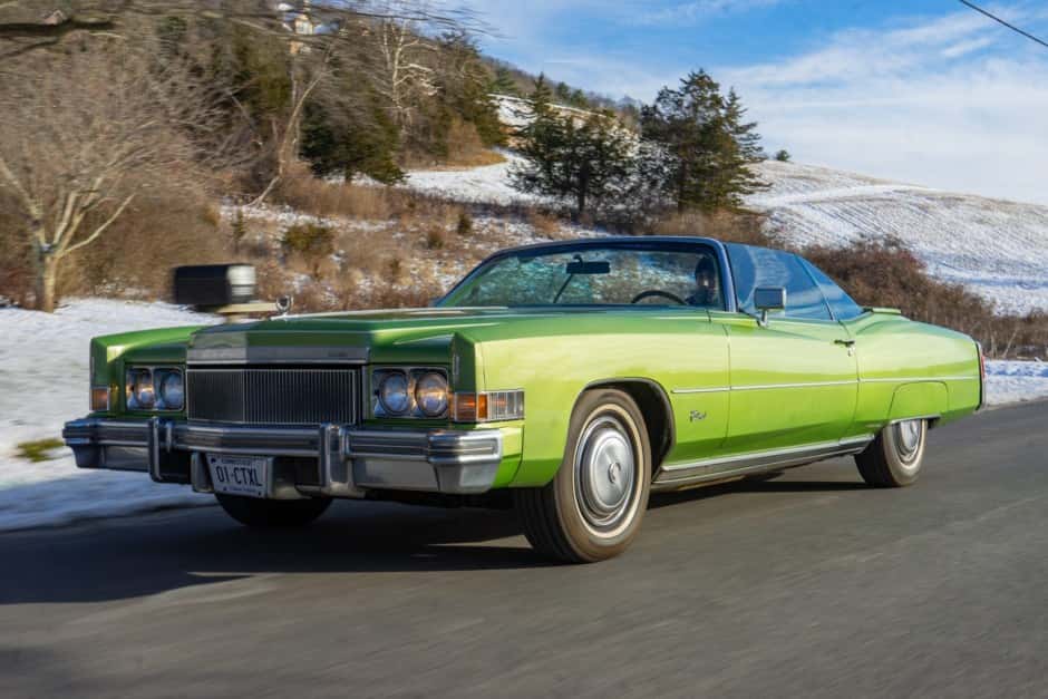 1974 Cadillac Eldorado (1971-1978) sold for $8,100