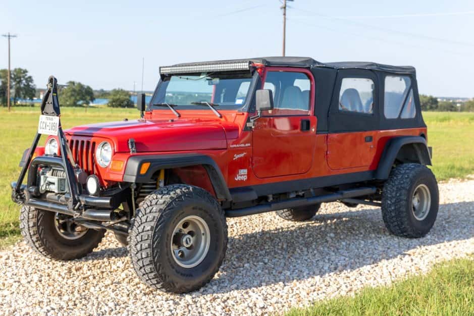 1998 Jeep Wrangler TJ (1997-2006) sold for $15,500