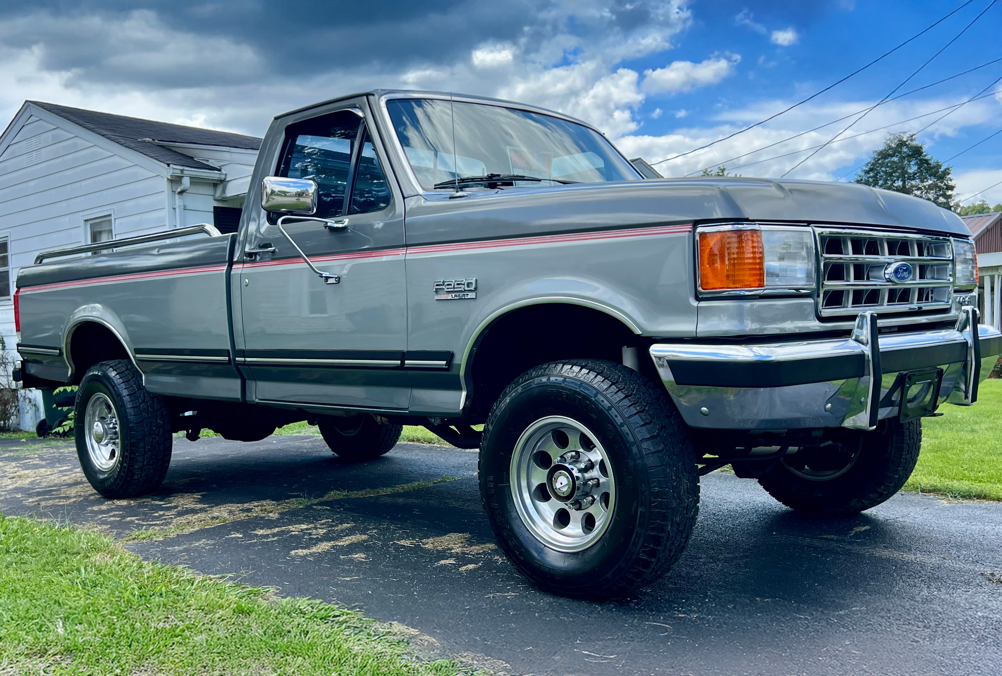 1987 Ford F-250 sold for $0