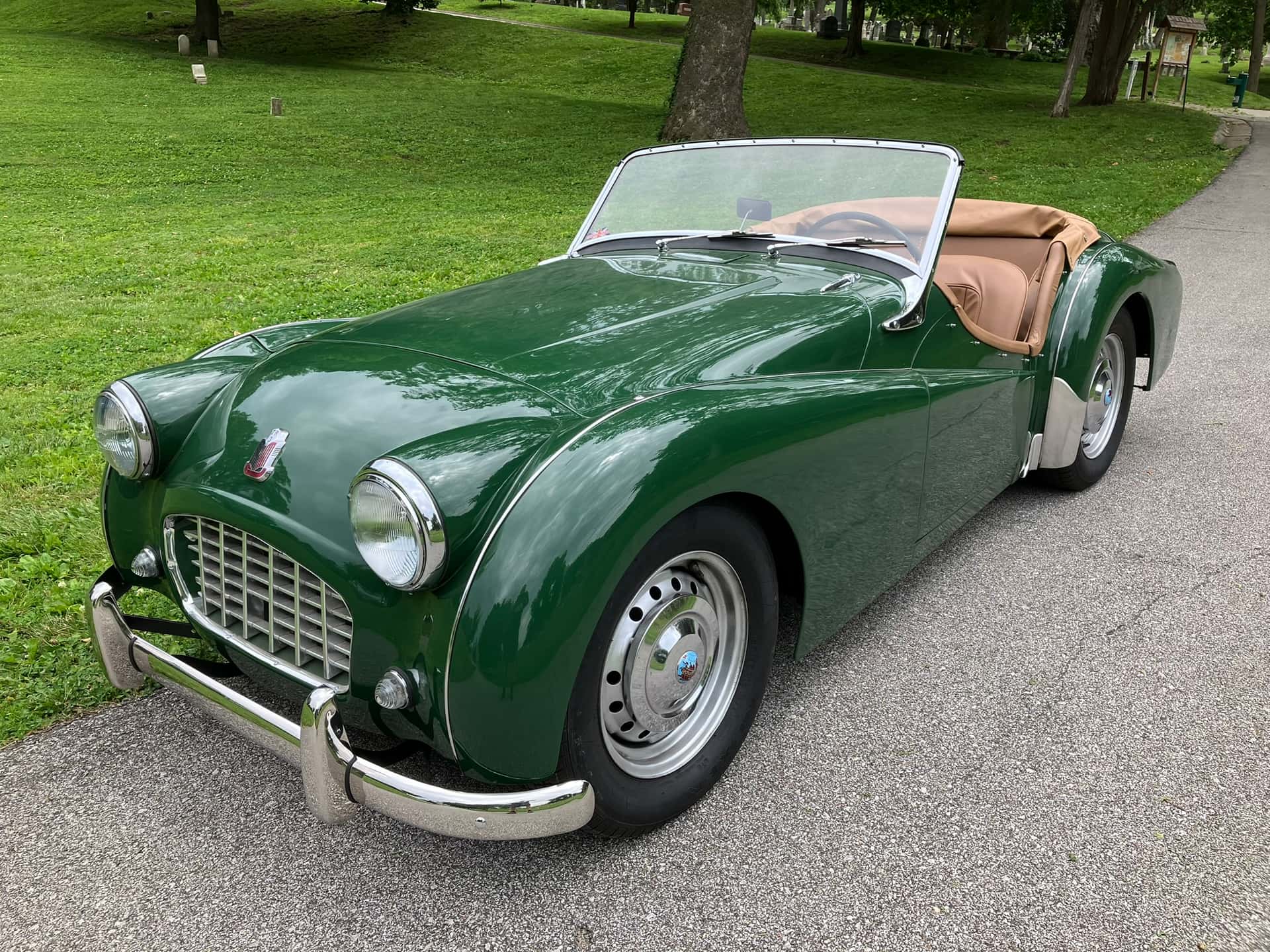 1958 Triumph TR3 sold for $20,000