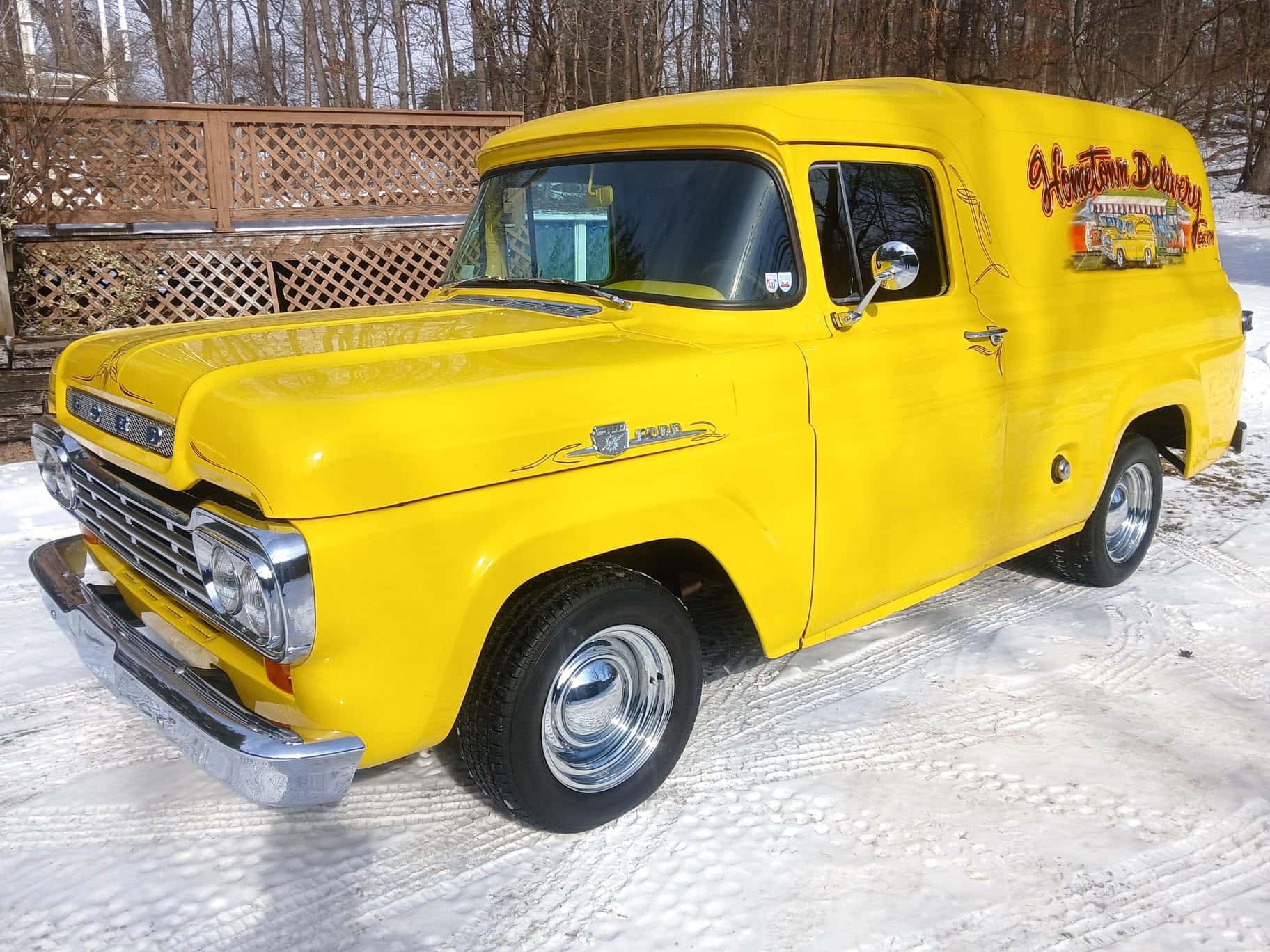 1960 Ford F-100 sold for $22,500