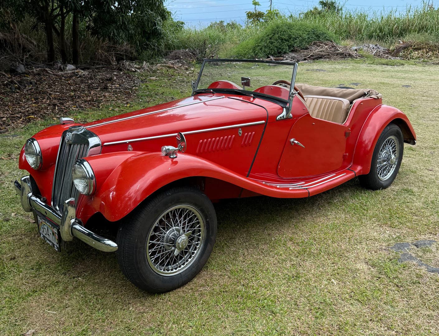 1954 MG TF sold for $7,250