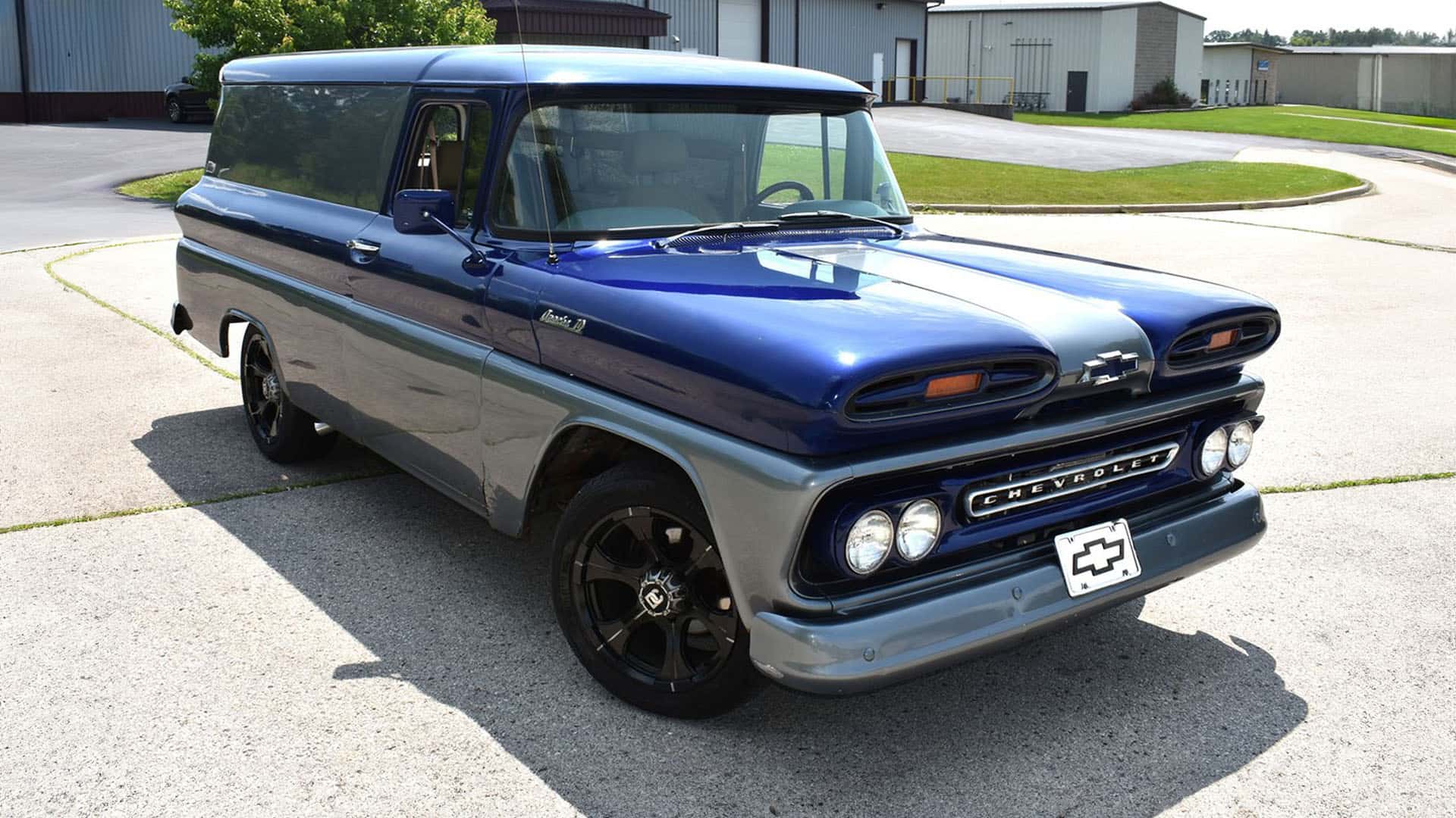 1961 Chevrolet Apache C10 Panel Van sold for $7,400