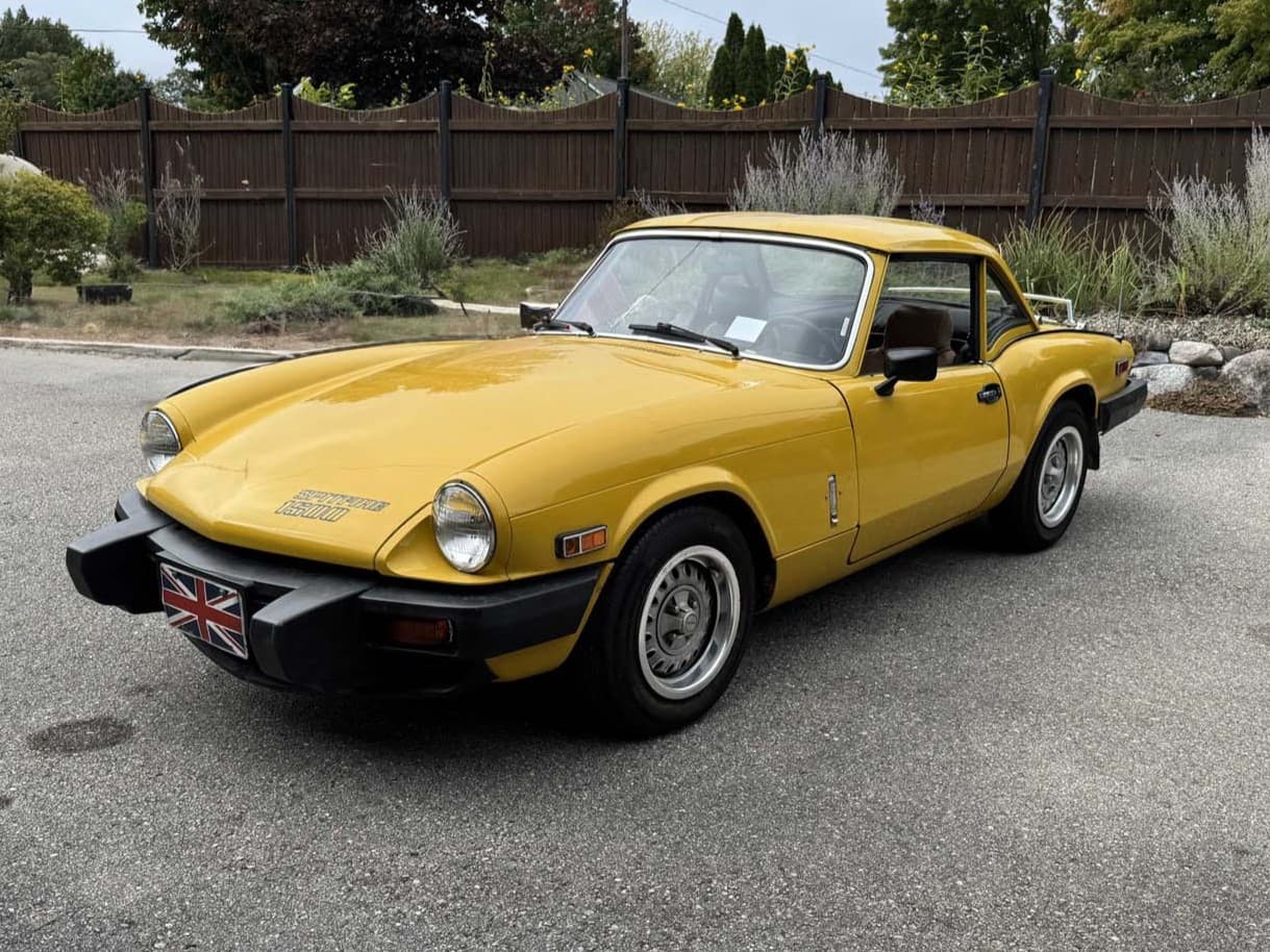 1980 Triumph Spitfire sold for $5,250
