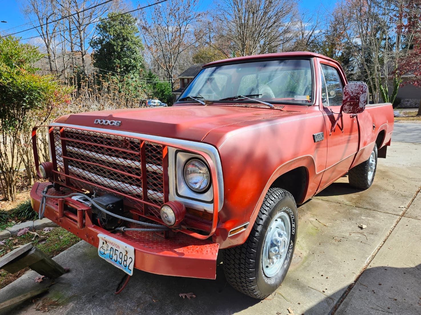 1979 Dodge W200 3/4 Ton sold for $7,979