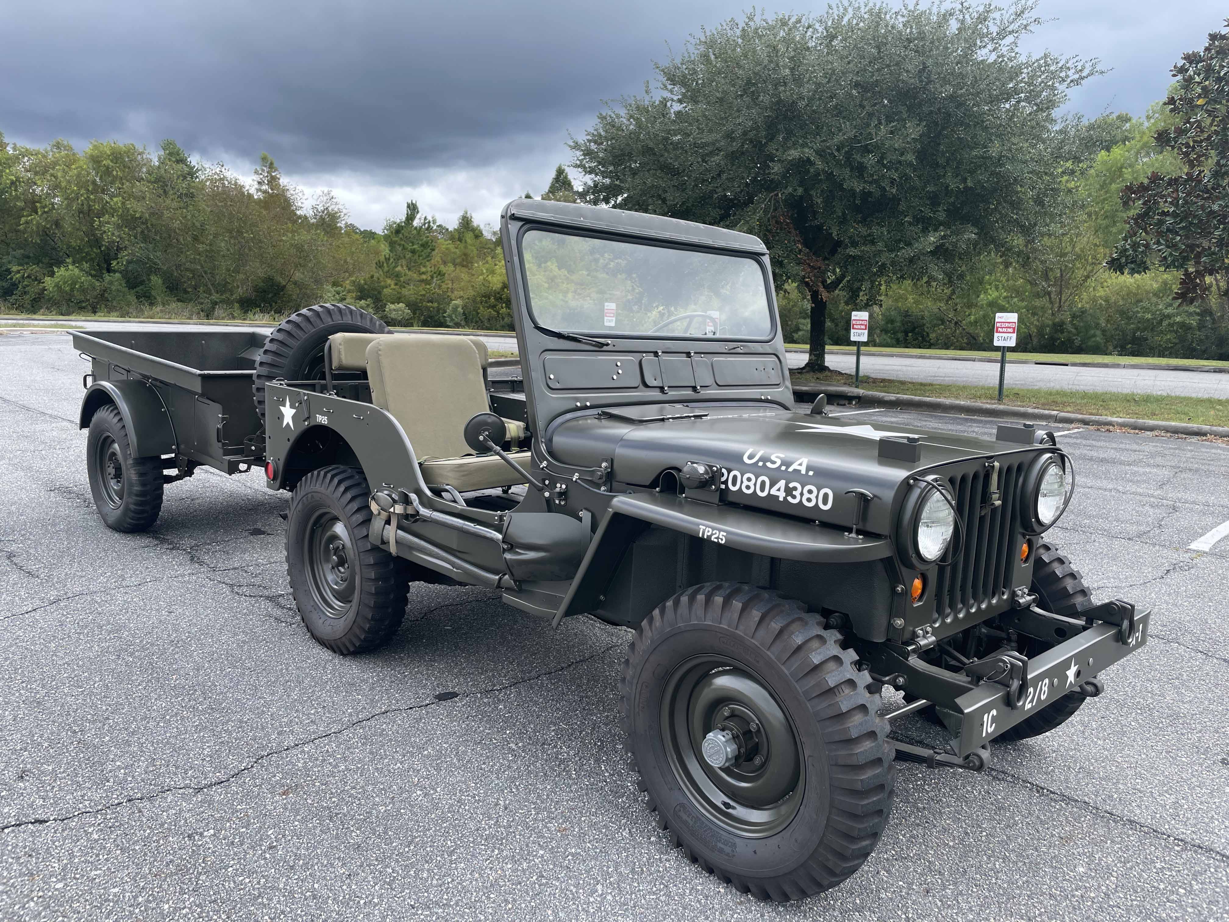 1952 Willys M38 sold for $22,750