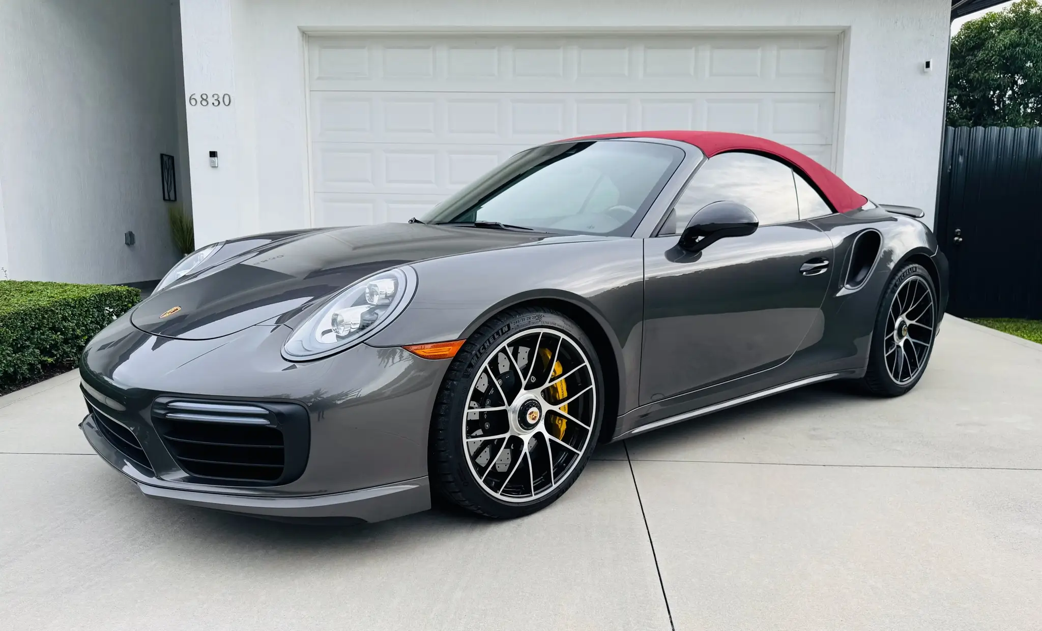 2019 Porsche 911 Turbo S Cabriolet sold for $165,000
