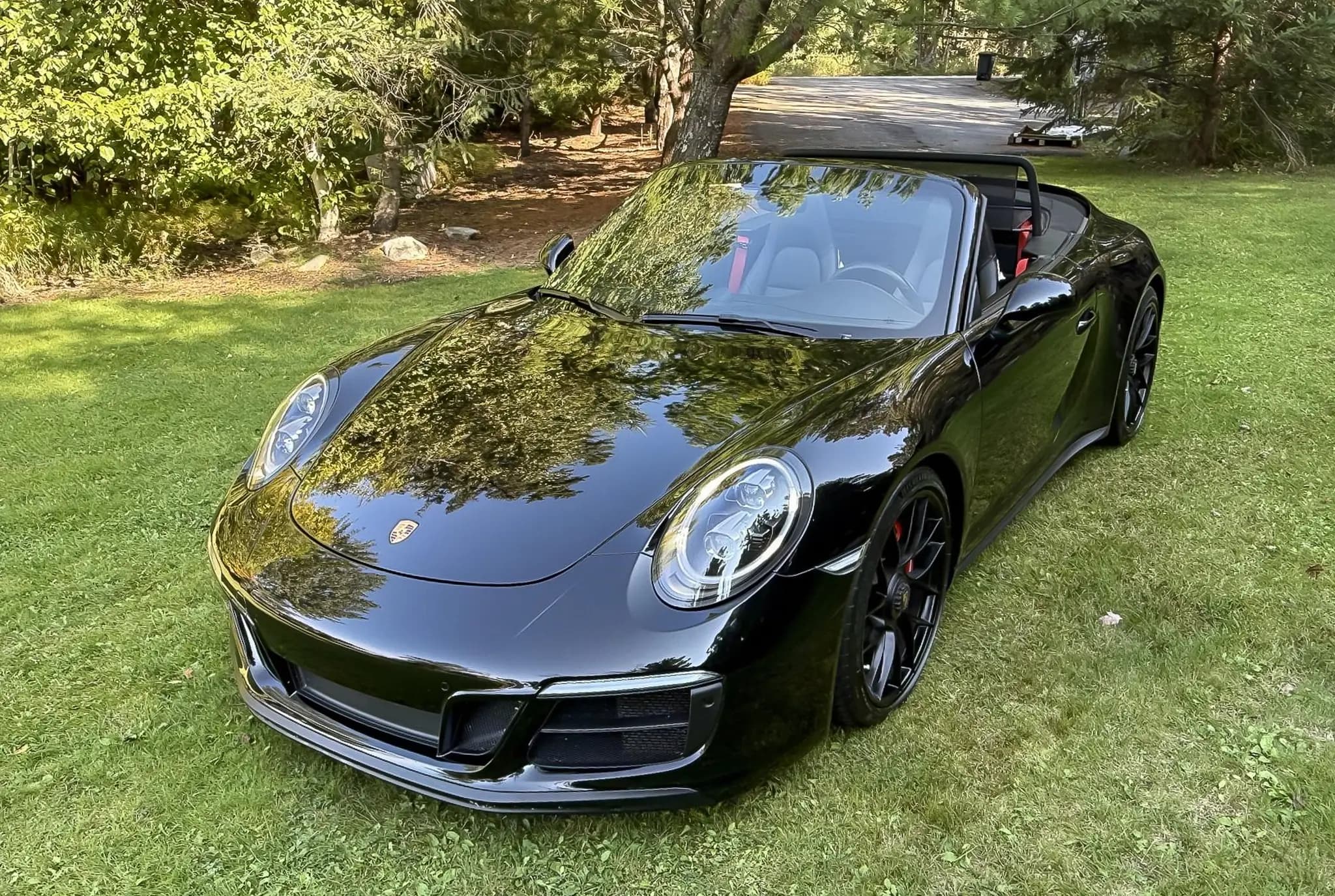 2019 Porsche 911 Carrera 4 GTS sold for $111,000