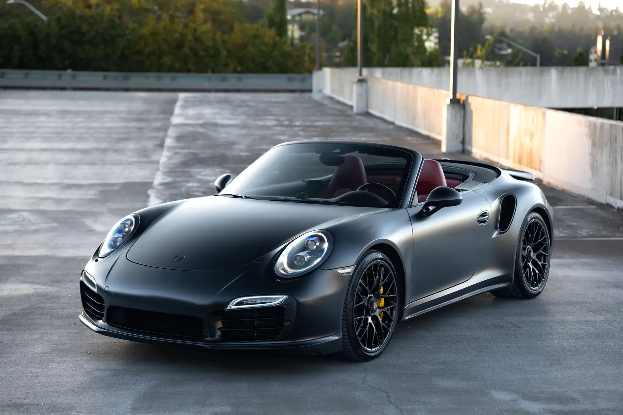 2015 Porsche 911 Turbo S Cabriolet sold for $132,250